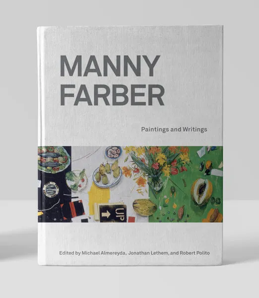 Manny Farber book cover showing Paintings and Writings