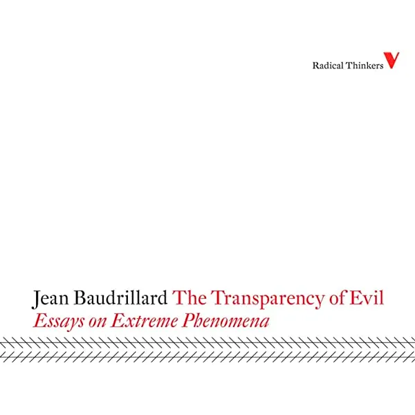 "After the Orgy" is the lead essay in The Transparency of Evil (1990)